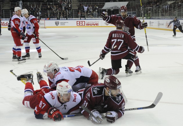 Hokejs, KHL spēle: Rīgas Dinamo - Jaroslavļas Lokomotiv - 29