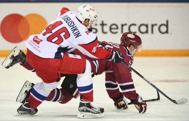 Hokejs, KHL spēle: Rīgas Dinamo - Jaroslavļas Lokomotiv - 38
