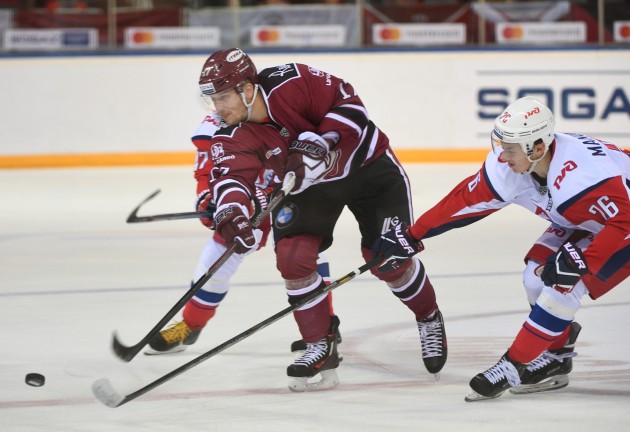 Hokejs, KHL spēle: Rīgas Dinamo - Jaroslavļas Lokomotiv - 45