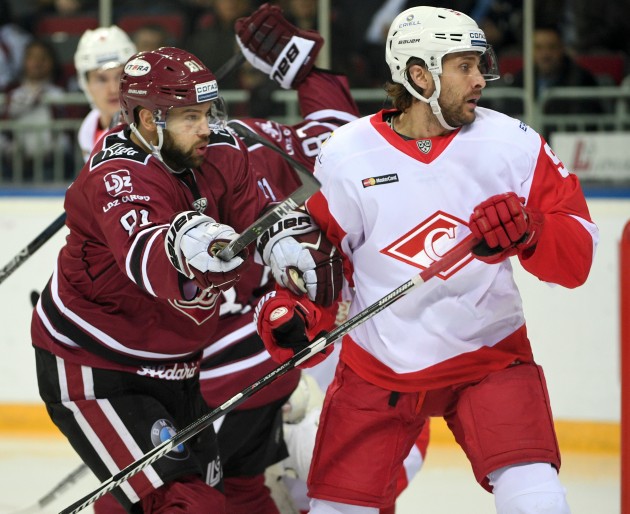 Hokejs, KHL spēle: Rīgas Dinamo - Maskavas Spartak - 5