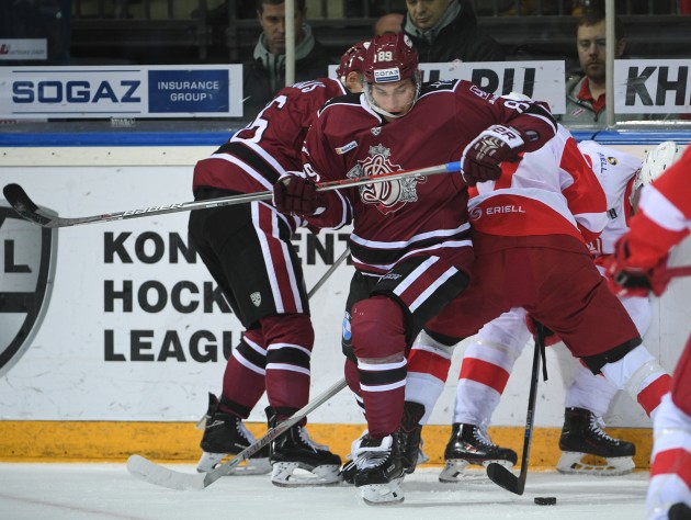 Hokejs, KHL spēle: Rīgas Dinamo - Maskavas Spartak - 36