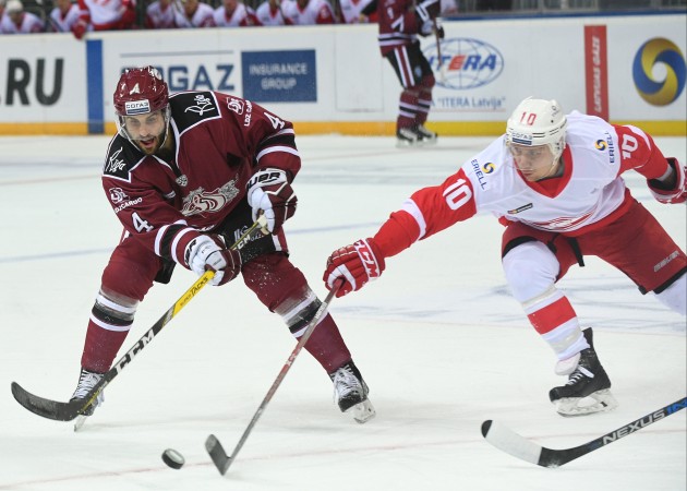 Hokejs, KHL spēle: Rīgas Dinamo - Maskavas Spartak - 39
