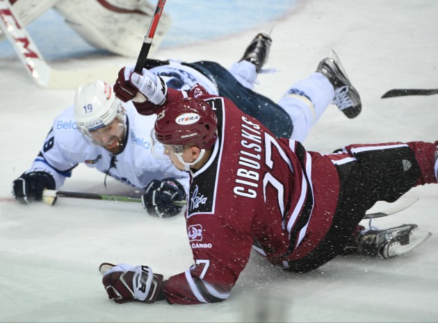 Hokejs, KHL spēle: Rīgas Dinamo - Minskas Dinamo - 57
