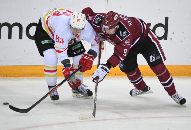 Hokejs, KHL spēle: Rīgas Dinamo - Kuņluņ Red Star - 11