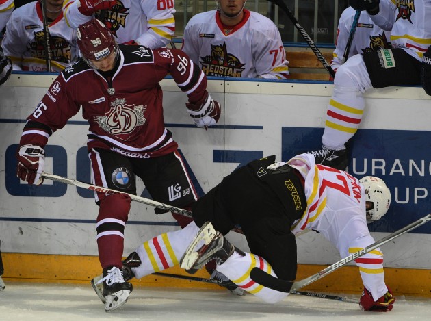 Hokejs, KHL spēle: Rīgas Dinamo - Kuņluņ Red Star - 15