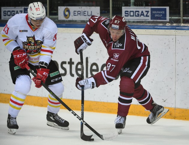 Hokejs, KHL spēle: Rīgas Dinamo - Kuņluņ Red Star - 27
