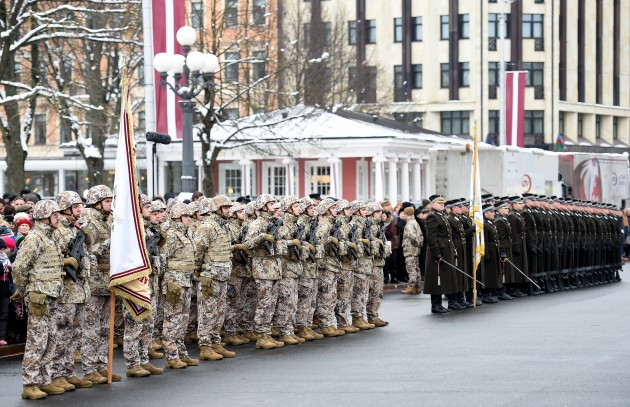 Военный парад в честь Дня Лачплесиса - 1