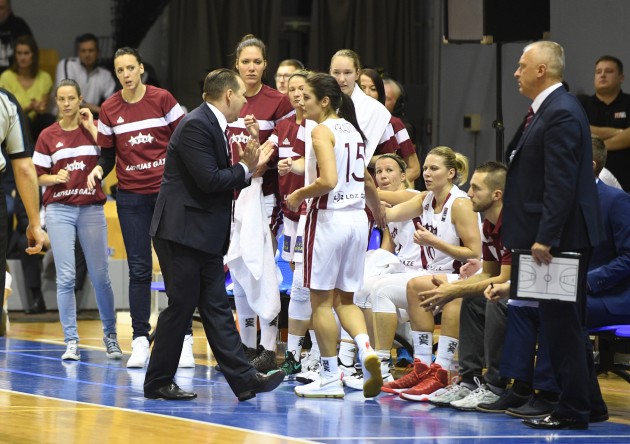 Basketbols, sievietes: Latvija - Slovēnija - 18