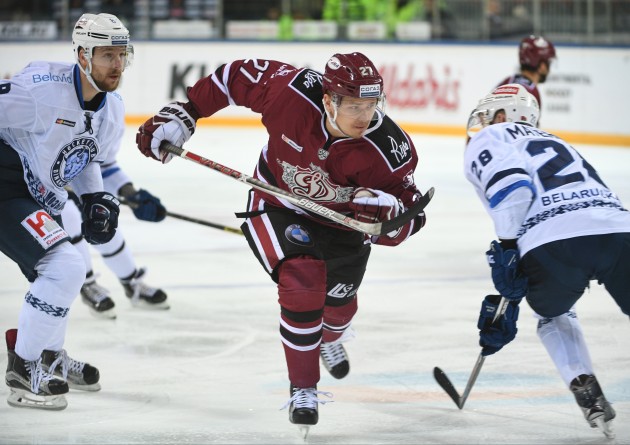 Hokejs, KHL spēle: Rīgas Dinamo - Minskas Dinamo - 4
