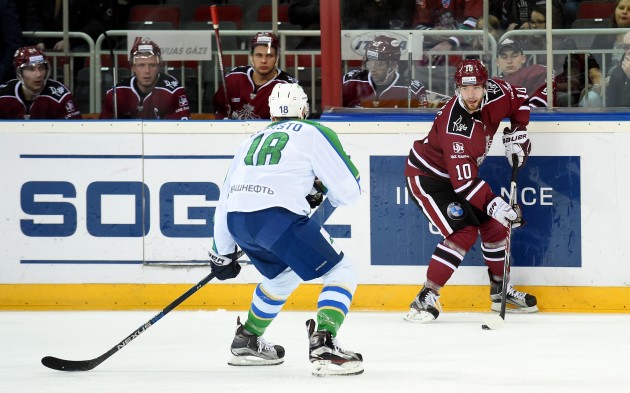 Hokejs, KHL spēle: Rīgas Dinamo - Ufas Salavat Julajev