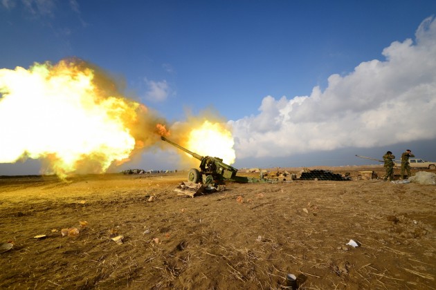Irākas spēki kaujā par Mosulu  - 3