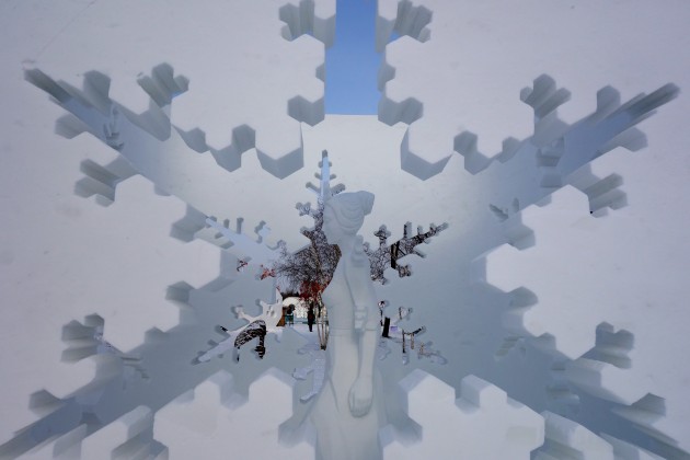 Jelgavas mākslinieki sniega skulptūru čempionātā - 5