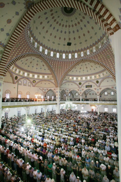 Krievijas lielākā mošeja Dagestānā Mahačkalā - 7
