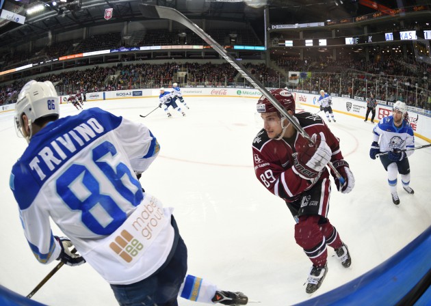 Hokejs, KHL spēle: Rīgas Dinamo - Astanas Baris