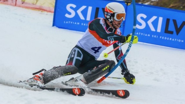 Kalnu slēpošana: Latvijas kauss un FIS sacensībās slalomā  - 23