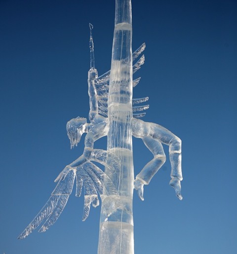 Ledus skulptūru festivāls Jelgavā - 12