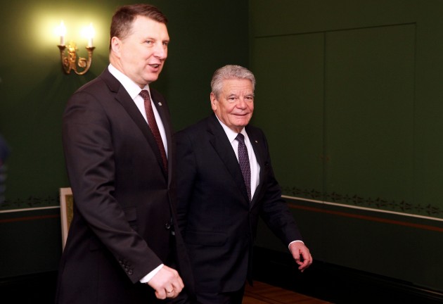 Latvijas prezidents tiekas ar Vācijas, Lietuvas un Igaunijas prezidentiem - 1