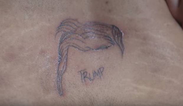 Tetovējumi ar ASV prezidentu Donaldu Trampu - 1