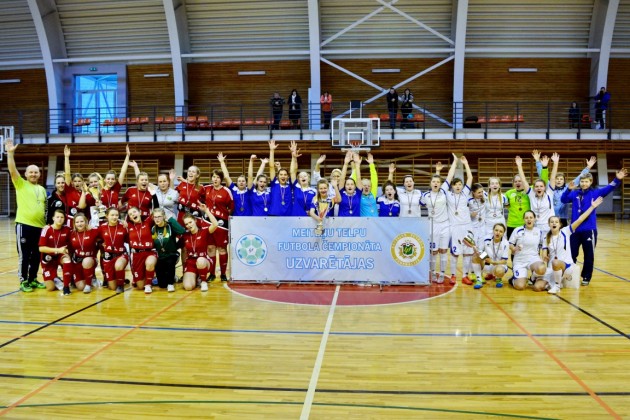 Latvijas meiteņu telpu futbola čempionāts vecākajā grupā - 80