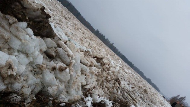 Ledus sablīvējumi Daugavā pie Pļaviņām - 12