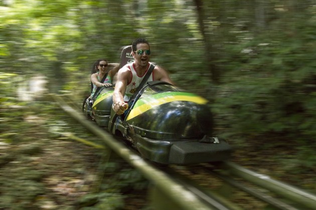 Jamaikas džungļu bobsleja trase - 2