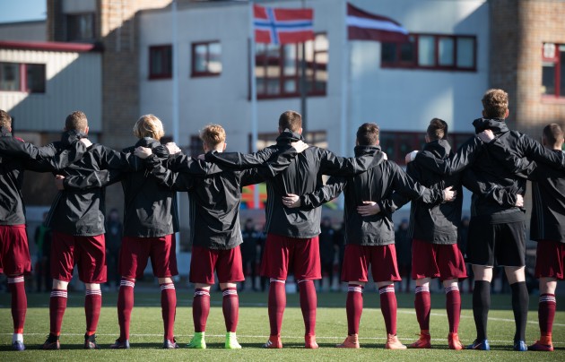 Futbols, Federāciju kausa turnīra spēle: Latvijas U-19 jauniešu futbola izlase pret Norvēģiju - 4