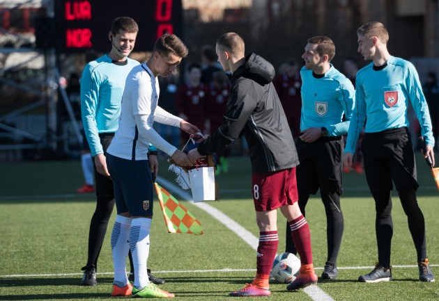Futbols, Federāciju kausa turnīra spēle: Latvijas U-19 jauniešu futbola izlase pret Norvēģiju - 7