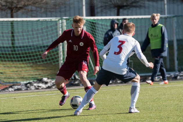 Futbols, Federāciju kausa turnīra spēle: Latvijas U-19 jauniešu futbola izlase pret Norvēģiju - 25