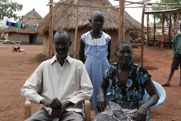 Bēgļu ģimene Kiriandongo nometnē - 1