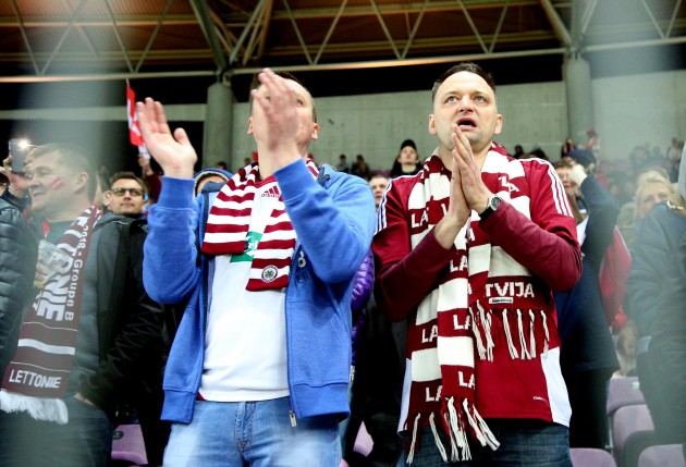 Futbols, Latvijas futbola izlase pret  Šveici  - 113