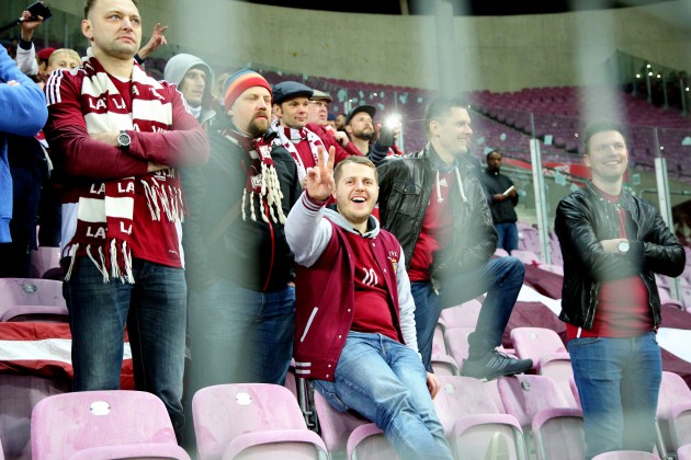 Futbols, Latvijas futbola izlase pret  Šveici  - 117