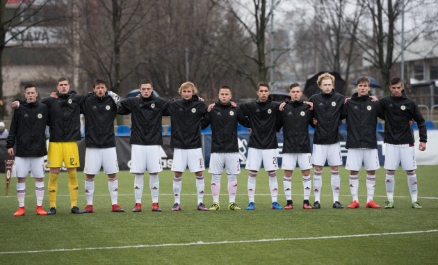 Futbols, Federāciju kausa turnīra spēle: Latvijas U-19 jauniešu futbola izlase pret Maķedoniju - 4
