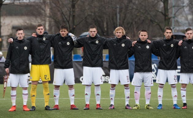 Futbols, Federāciju kausa turnīra spēle: Latvijas U-19 jauniešu futbola izlase pret Maķedoniju - 6