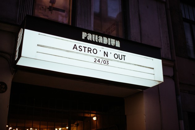 "Astro'n'out" koncertzālē "Palladium"  - 1
