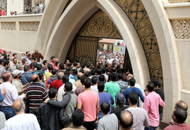Sprādziens Svētā Jura kristiešu koptu baznīcā Ēģiptē - 10