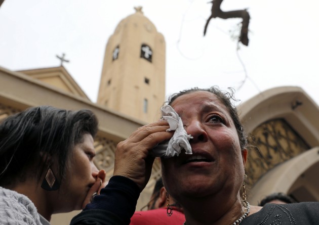 Sprādziens Svētā Jura kristiešu koptu baznīcā Ēģiptē - 12