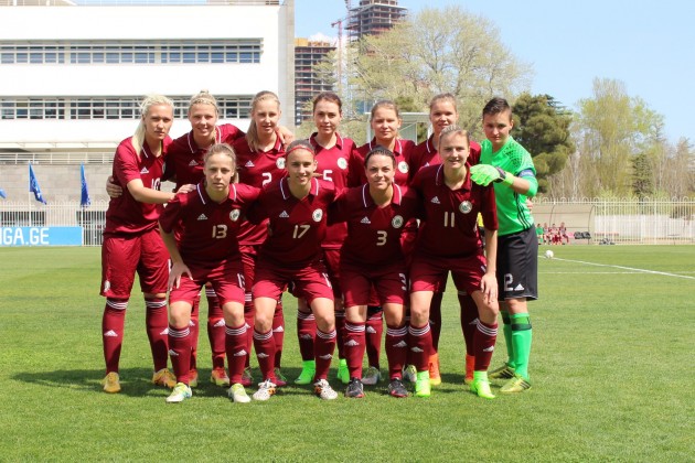 Futbols,  FIFA Pasaules sieviešu kausa kvalifikācijas spēle: Latvija pret Kazahstānu - 13