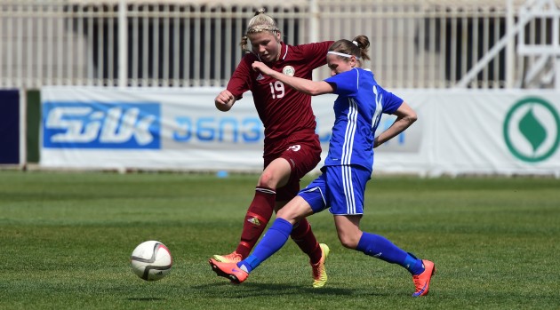 Futbols,  FIFA Pasaules sieviešu kausa kvalifikācijas spēle: Latvija pret Kazahstānu - 18