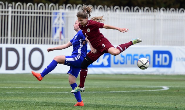 Futbols,  FIFA Pasaules sieviešu kausa kvalifikācijas spēle: Latvija pret Kazahstānu - 22