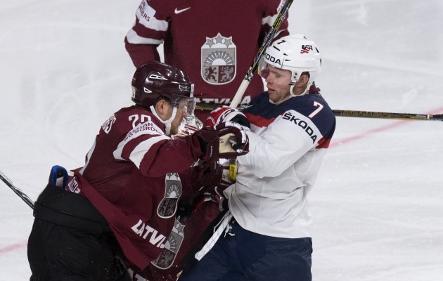 Hokejs, pasaules čempionāts: Latvija - ASV