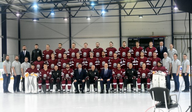 Hokejs, Latvijas hokeja izlases fotosesija 2017 - 11