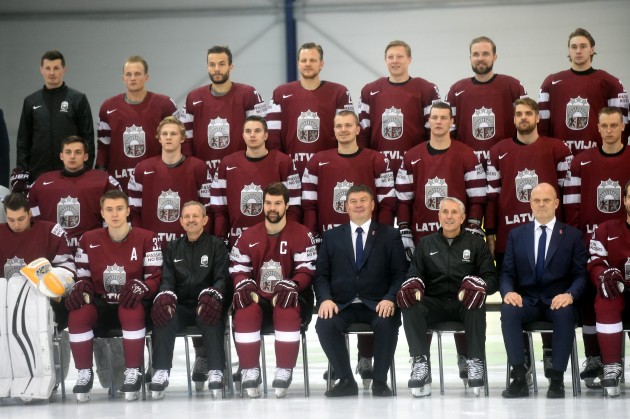 Hokejs, Latvijas hokeja izlases fotosesija 2017 - 12