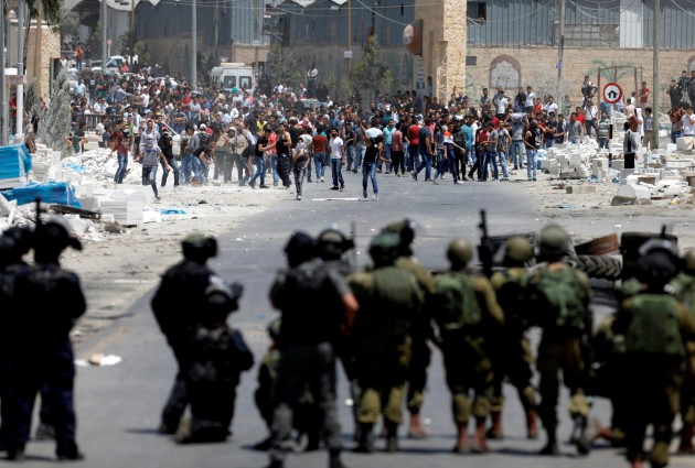 Palestīniešu sadursmes ar Izraēlas drošībniekiem  - 2