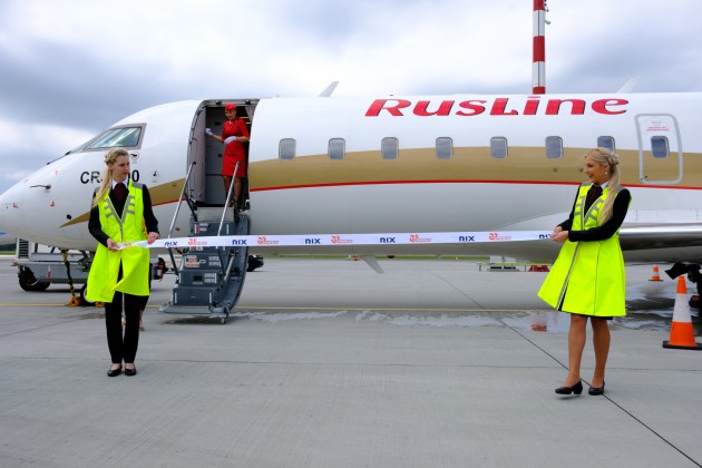 RusLine pirmais reiss Rīgas lidostā - 55