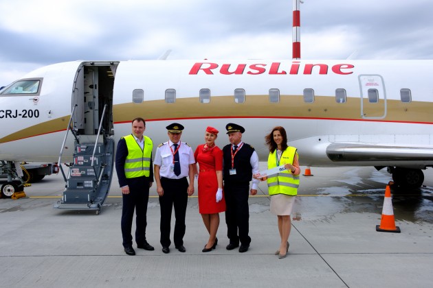 RusLine pirmais reiss Rīgas lidostā - 56