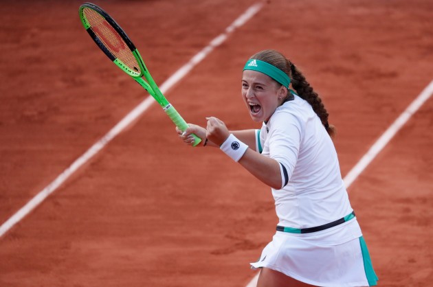 Teniss, French Open. Jeļena Ostapenko - Karolīna Vozņacki - 16