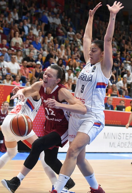Basketbols, Latvija - Serbija - 12