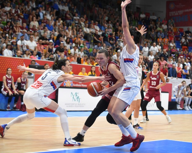 Basketbols, Latvija - Serbija - 15