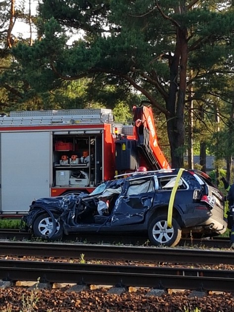 Automašīnas un vilciena avārija Priedainē - 3