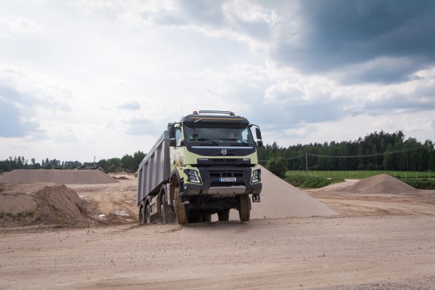 "Volvo" kravas auto izmēģinājumi  - 57